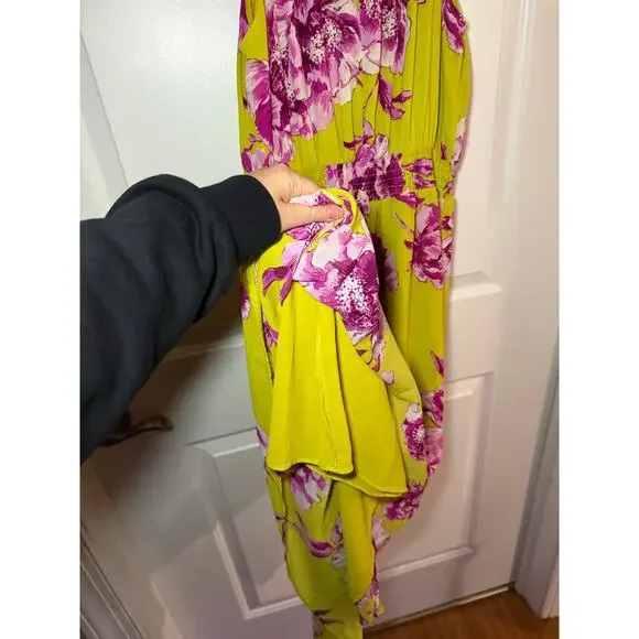 Great Jones Yellow Floral Maxi Dress - Picture 7 of 9